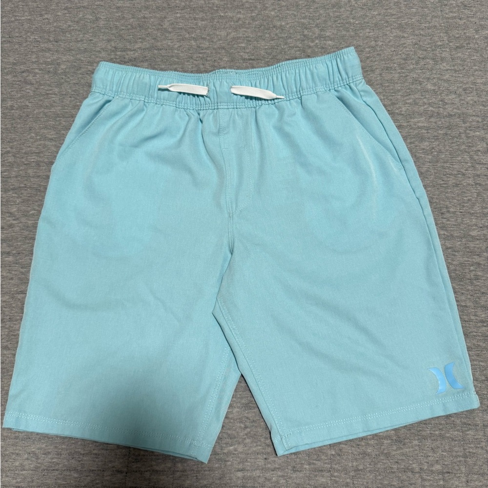 Hurley boys Aqua Athletic Shorts